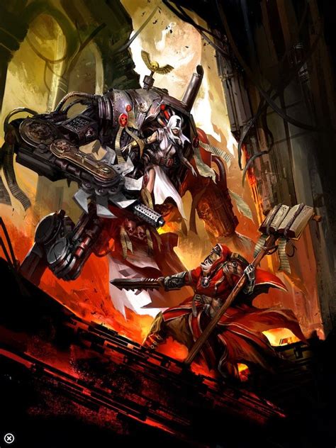 30 pages out of the adepta sororitas codex