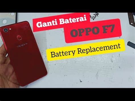 Cara ganti baterai hp Oppo [Buka cashing belakang baterai