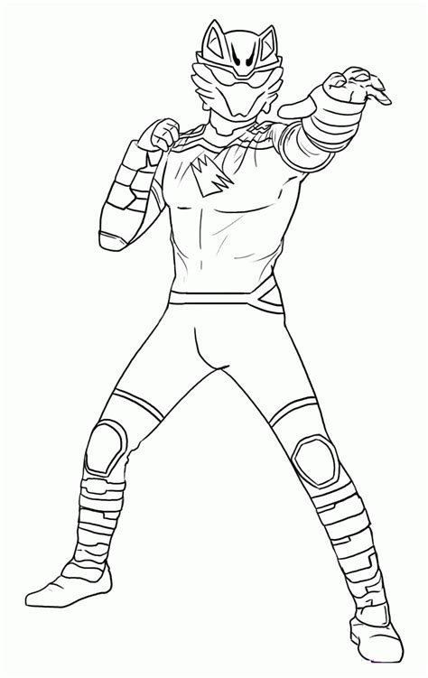 coloring pages  power rangers jungle fury coloring home