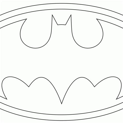 batman black  white symbol clipartsco