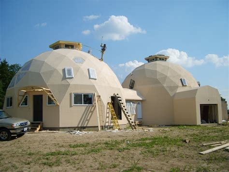 domes  construction  built  econodome kits