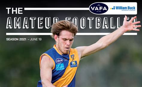 amateur footballer record round 10 vafa