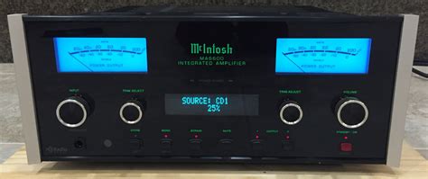 mcintosh ma integrated amplifier  tm hd amfm tuner module dealer ad  audio mart