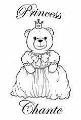 Princess Colouring Coloring Pages Name sketch template