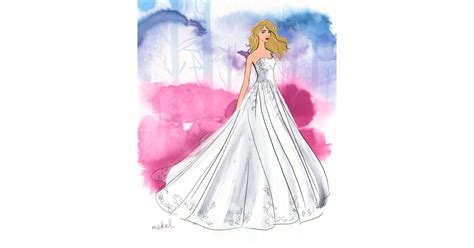 disney s aurora wedding dress design — exclusively at kleinfeld see