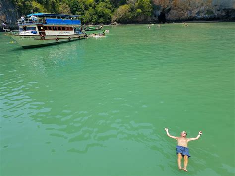 Herb Enjoying A Swim In Phang Nga Bay Lolo S Extreme