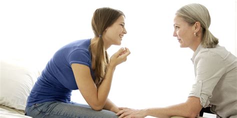 How To Talk To Your Teenage Daughter Or Don T Do What I Did Huffpost