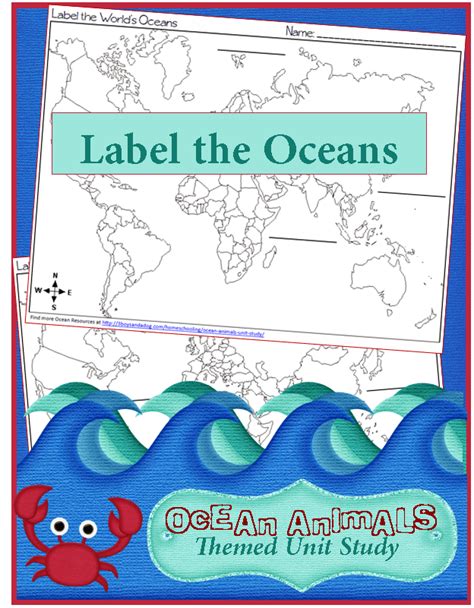 geography label  worlds oceans