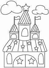 Castelo Castle sketch template