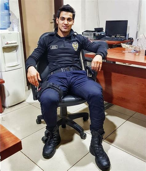 Turkish Police Cops Policeman Polis Officer Boots