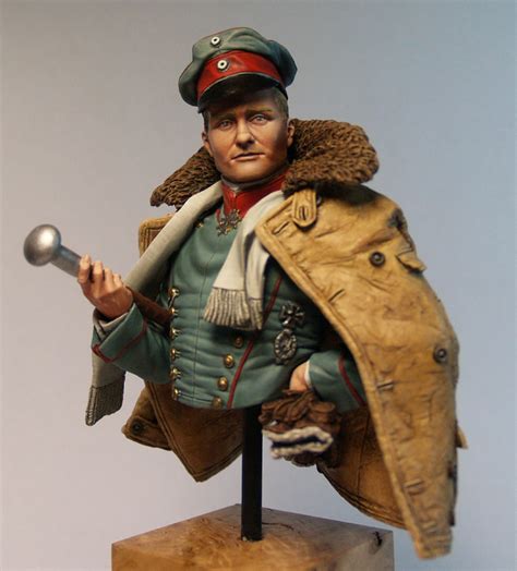 miniatures paint  history red baron bust  alexandros models