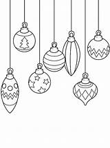 Christmas Balls Coloring Fun Kids Pages Votes sketch template