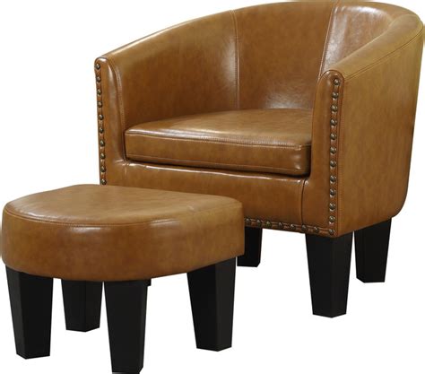 barrel chair  ottoman set armchairs  accent chairs
