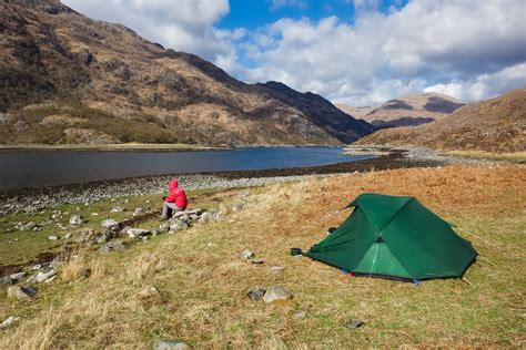 camping  scotland wild camping