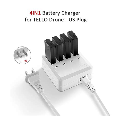 multi rc drone battery charging hub intelligent battery charger  djitello tello drone rc