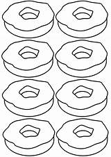 Ciambella Donuts Ciambelle sketch template