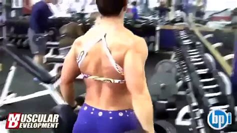 female muscle sarah hayes bodybuilding motivation video dailymotion