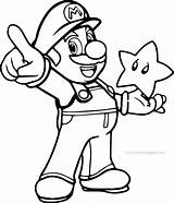 Mario Paper Coloring Pages Super Printable Getcolorings sketch template