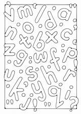 Buchstaben Malvorlage Schulbilder sketch template