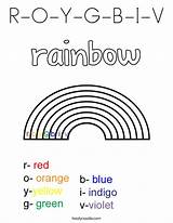Coloring Twistynoodle Roygbiv Pages Print Color Kids Outline Lesson Favorites Login Add sketch template