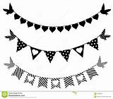 Bunting Clipground sketch template