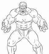 Hulk Coloring Avengers Coloringonly sketch template