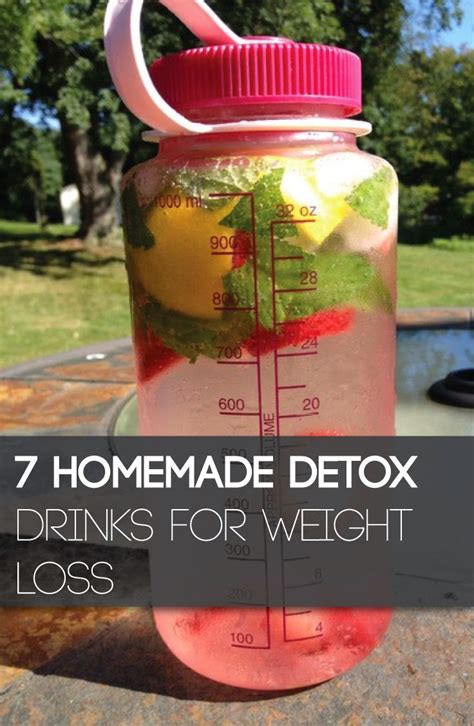 these homemade detox drinks for weight loss are a natural way to melt