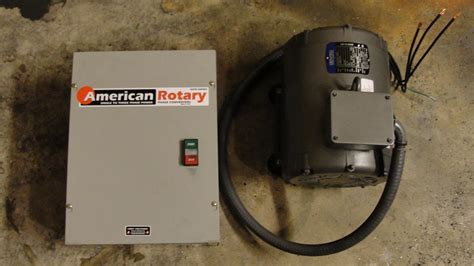 hp cnc american rotary phase converter  sale