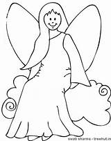 Fairy Coloring Pages Views sketch template