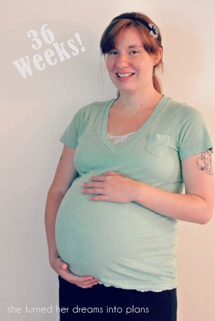 She Turned Her Dreams Into Plans 36 Weeks Pregnant With