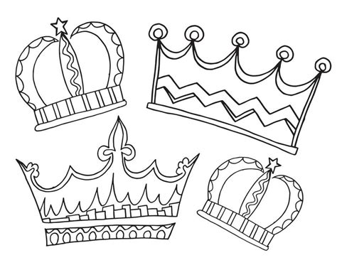 princess crown coloring page  printable coloring pages  kids