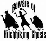 Haunted Mansion Ghosts Hitchhiking Svg Beware Ghost Hd Dxf Eps Disneyland Silhouettes Kindpng Library Clipartkey Mpngs sketch template