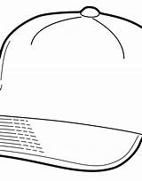 Baseball Cap Drawing Hat Various Clothing Line Clipart Cc0 Paintingvalley sketch template
