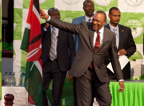 kenyan president  declared winner  troubled election  seattle times