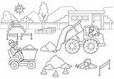 Coloring Pages Construction Kids Site Birthday Kindergarten Colouring Printable Dockyard Google Theme Sheets Crane Activity Template School Colors Goodnight Equipment sketch template