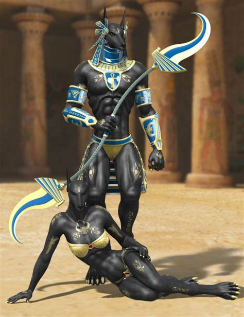 Genesis 2 Male Anubis Armor 3d Models For Poser And Daz