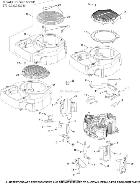 hp kohler engine parts diagram