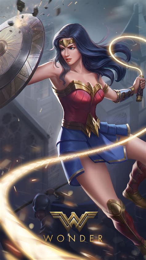 Edward· Leng Wonder Woman Battle Scenes Fan Art