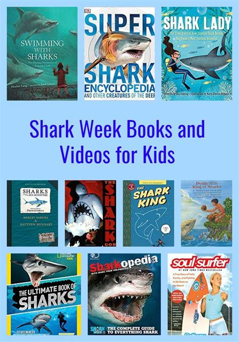 shark week books    kids pragmatic mom shark week