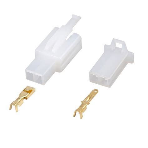 sets mm  pin electrical wire connector male female terminal housing  car walmartcom