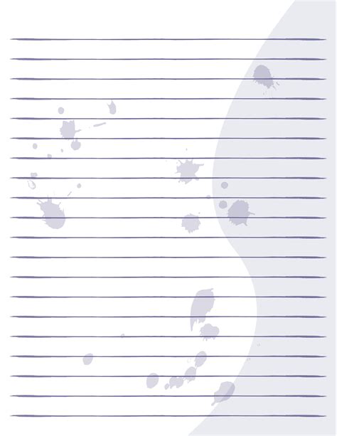 handwriting paper templates creative templates tims printables