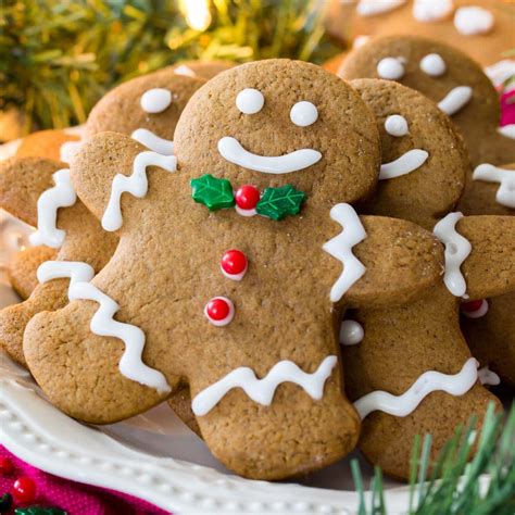 gingerbread men cookies householdcookingcom