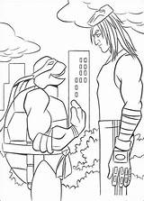 Coloring Ninja Pages Turtle Casey Jones Tmnt Printable Talking Turtles Teenage Mutant Categories sketch template