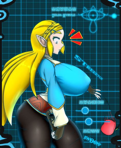 rule 34 1girls apple breast expansion breasts breath of the wild