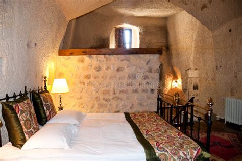 cave hotel room cappadocia turkey stock photo image  habitation