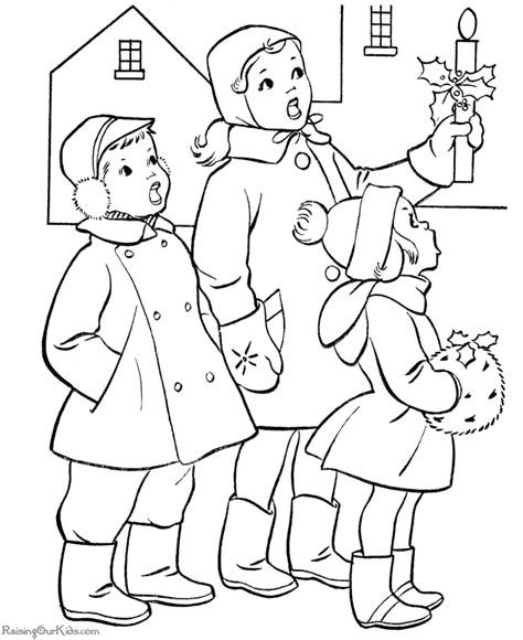 christmas carol coloring pages coloring pages