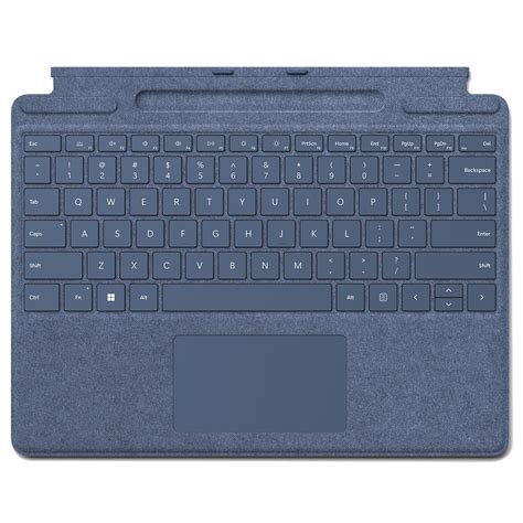 microsoft surface pro signature keyboard sapphire xb