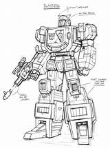 Transformers Coloring G1 Blaster Prowl Guidoguidi Ahm sketch template
