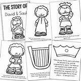 Saul David Craft Coloring Pages Bible Activity Story Posters Preview sketch template