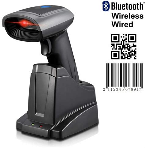 munbyn  bluetooth barcode scanner usb bluetooth wireless    qr barcode reader